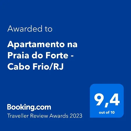 Apartamento Na Praia Do Forte - Cabo Frio/Rj Exterior photo
